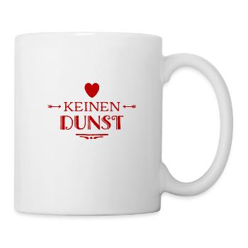 ich habe keinen richtigen Plan - Tasse - Weiß - Rechts