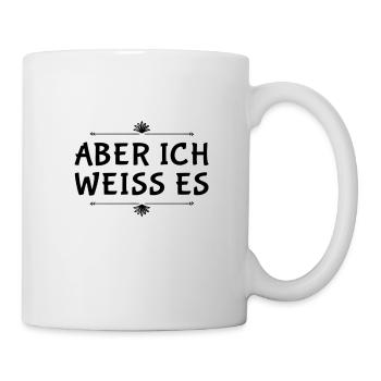 ich bin ein Fuchs - Tasse - Weiß - Rechts