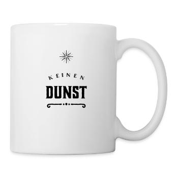 da weiß ich nichts drüber - Tasse - Weiß - Rechts