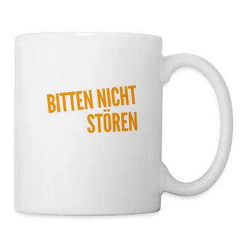 Störungen sind nicht erwünscht - Tasse - Weiß - Rechts