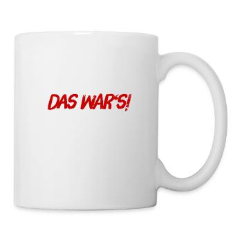 endlich vorbei - Tasse - Weiß - Rechts