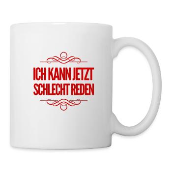 schlechter Zeitpunkt - Tasse - Weiß - Rechts