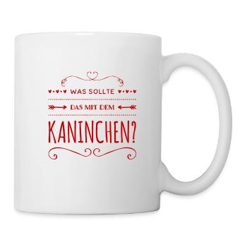 der Trick mit dem Kaninchen - Tasse - Weiß - Rechts
