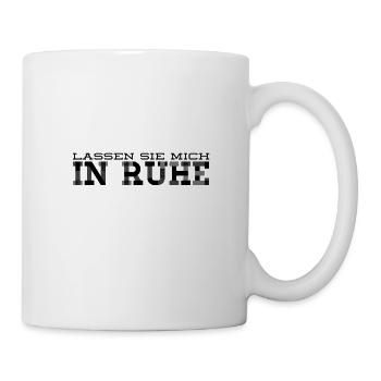 hören sie auf - Tasse - Weiß - Rechts