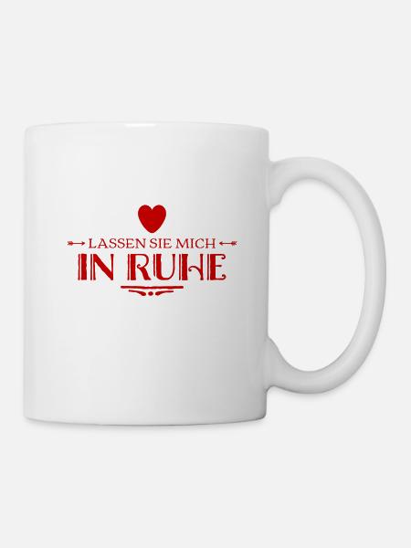 lassen sie das - Tasse - Weiß