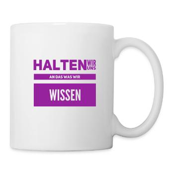 spekulieren wir nicht - Tasse - Weiß - Rechts