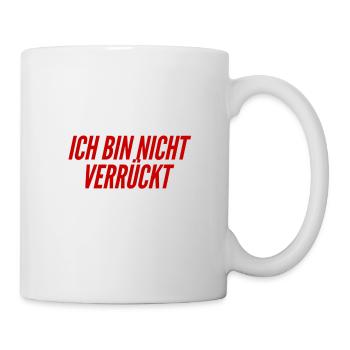 normal ist mein Ding - Tasse - Weiß - Rechts