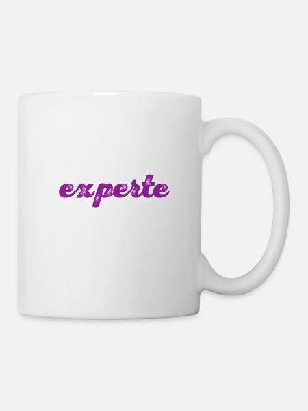 so sieht ein Experte aus - Tasse - Weiß