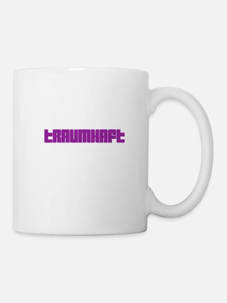 traumhaft - Tasse - Weiß