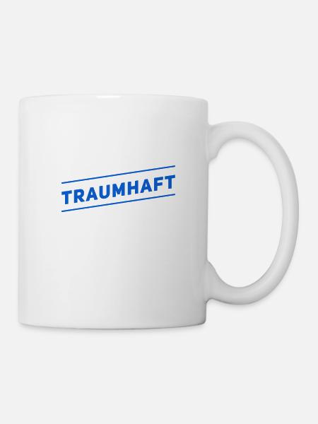 es ist traumhaft - Tasse - Weiß