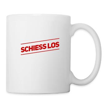 du kannst loslegen - Tasse - Weiß - Rechts