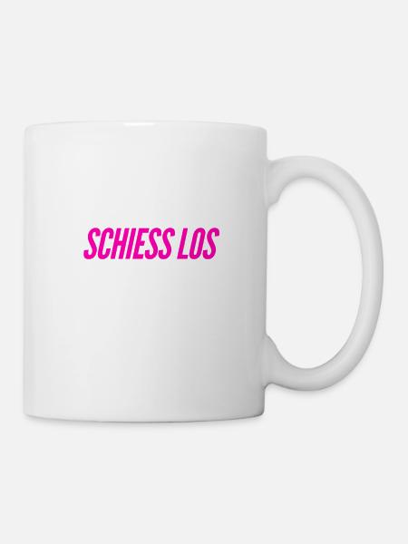 du kannst starten - Tasse - Weiß