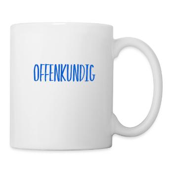 offensichtlich - Tasse - Weiß - Rechts