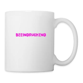 imponierend - Tasse - Weiß - Rechts