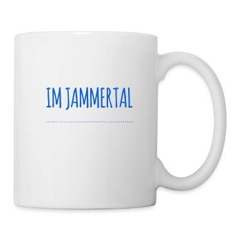 ich bin im Jammertal - Tasse - Weiß - Rechts