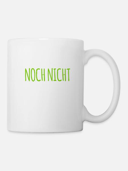 falscher Zeitpunkt - Tasse - Weiß