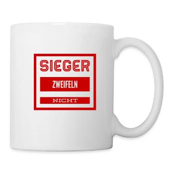 ich bin ein Gewinner - Tasse - Weiß - Rechts