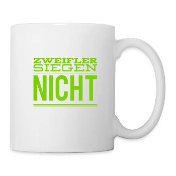 ich siege - Tasse - Weiß - Rechts