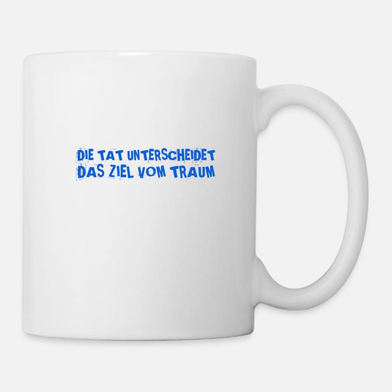 komm ins machen - Tasse - Weiß