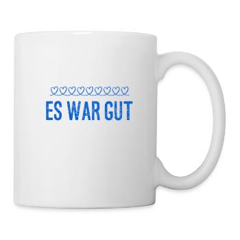 es war spitze - Tasse - Weiß - Rechts