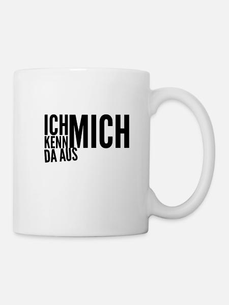 darin bi ich Experte - Tasse - Weiß