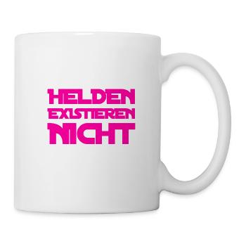 Helden waren gestern - Tasse - Weiß - Rechts