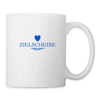 Zielscheibe - Tasse - Weiß - Rechts