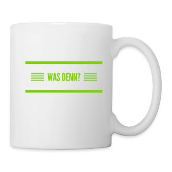 machst du Stress? - Tasse - Weiß - Rechts