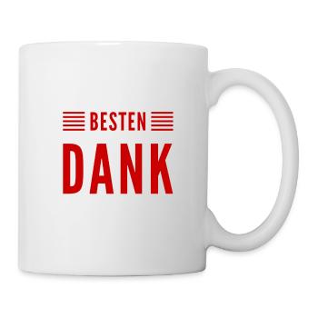 vielen Dank - Tasse - Weiß - Rechts