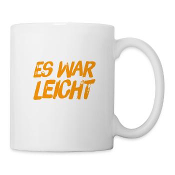 das ging ziemlich leicht - Tasse - Weiß - Rechts