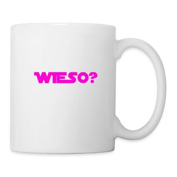 warum nur? - Tasse - Weiß - Rechts