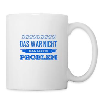 so sieht ein Problemlöser aus - Tasse - Weiß - Rechts