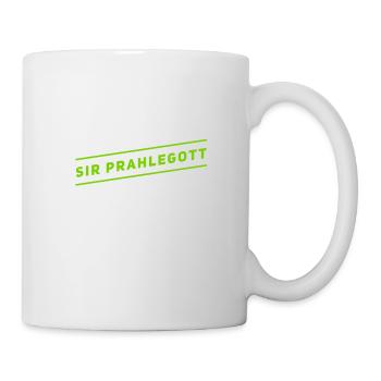 Sir Prahlegott - Tasse - Weiß - Rechts