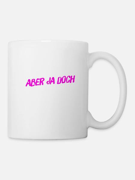 ich sage ja - Tasse - Weiß