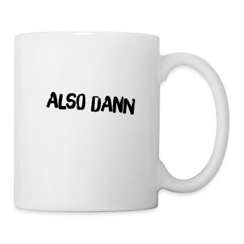 lasst uns anfangen - Tasse - Weiß - Rechts