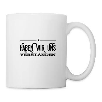Gibt es noch Unklarheiten? - Tasse - Weiß - Rechts