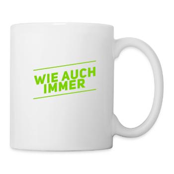 na und - Tasse - Weiß - Rechts
