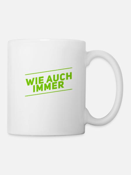 na und - Tasse - Weiß
