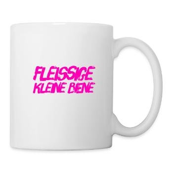 ich bin fleißig - Tasse - Weiß - Rechts