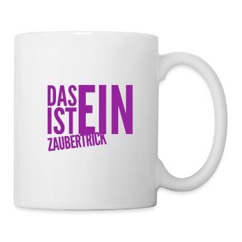 Zaubershow - Tasse - Weiß - Rechts