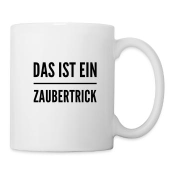 ich mag Magie - Tasse - Weiß - Rechts