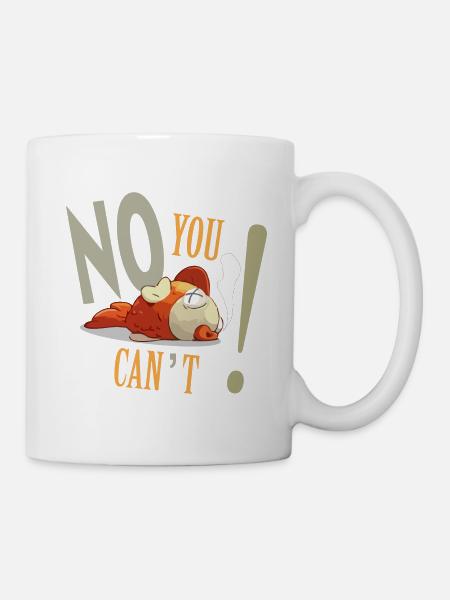 dead fish - Mug - white