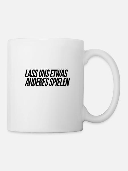 ein anderes Spiel - Tasse - Weiß