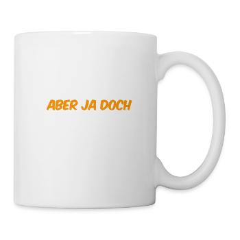 aber ja doch - Tasse - Weiß - Rechts