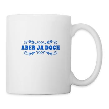 klar doch - Tasse - Weiß - Rechts