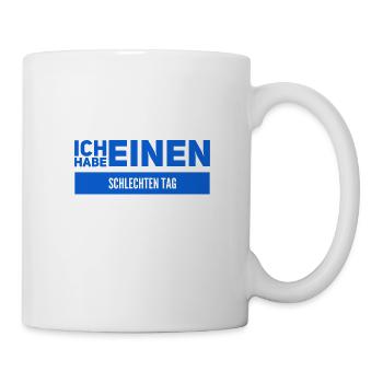 sprich mich nicht an - Tasse - Weiß - Rechts