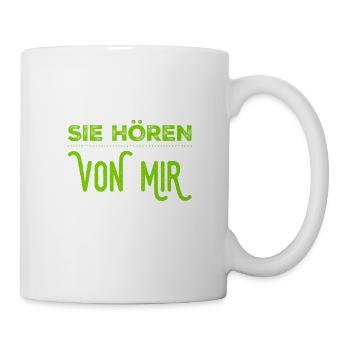 ich bin wütend - Tasse - Weiß - Rechts