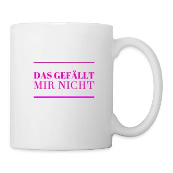 das mag ich nicht - Tasse - Weiß - Rechts