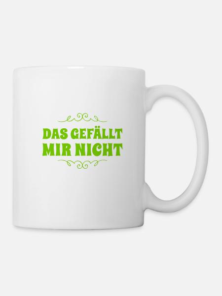 sowas mag ich nicht - Tasse - Weiß