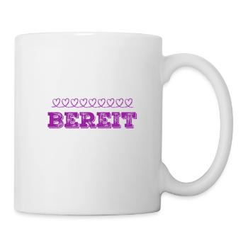 legen wir los - Tasse - Weiß - Rechts